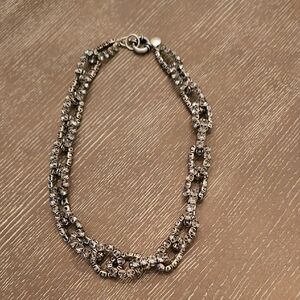 J CREW Elegant Silver Chain Bracelet